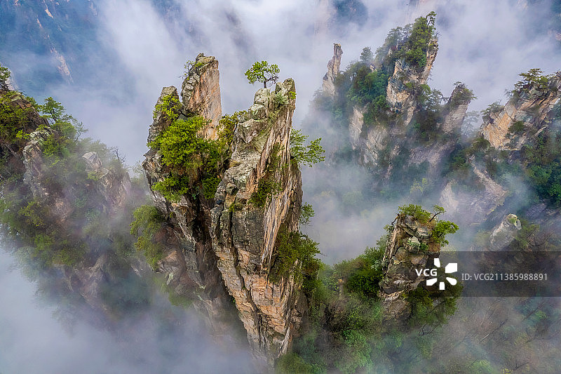 张家界笔架山图片素材