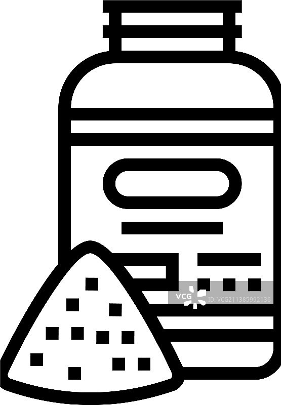 手枪火药线条图标图片素材