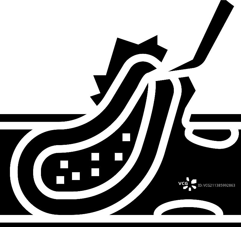 颈动脉内膜切除术图标图片素材