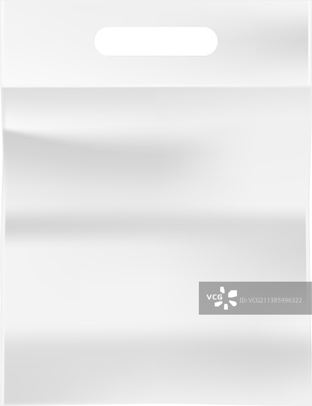 白色塑料袋样机图片素材