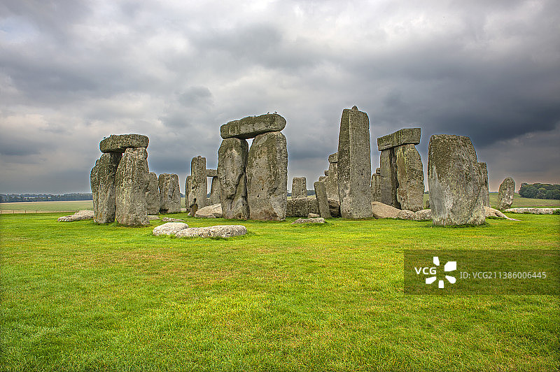 英国，巨石阵。图片素材