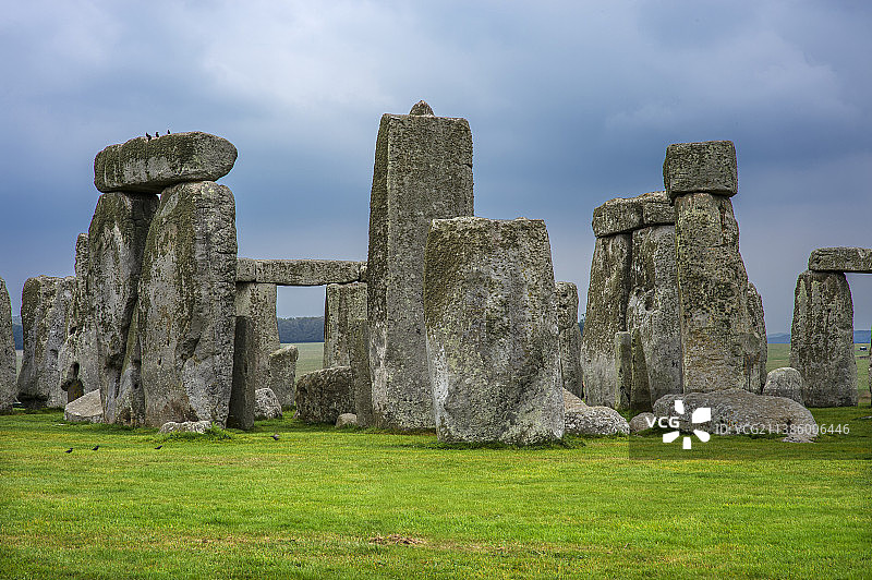 英国，巨石阵。图片素材