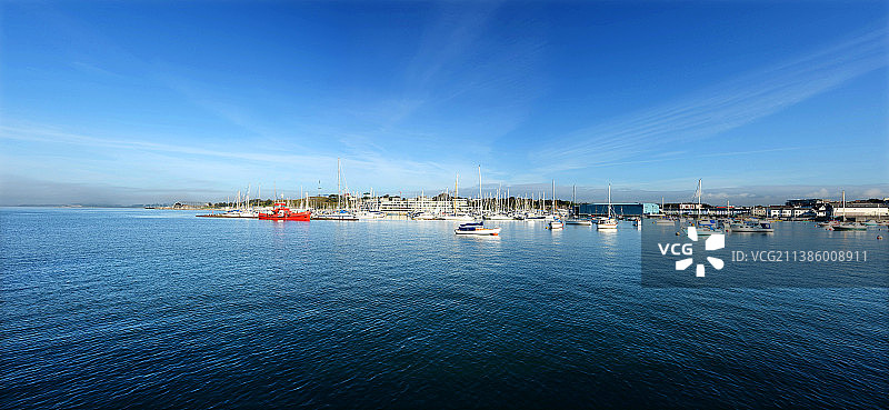 英国，普利茅斯风景。图片素材
