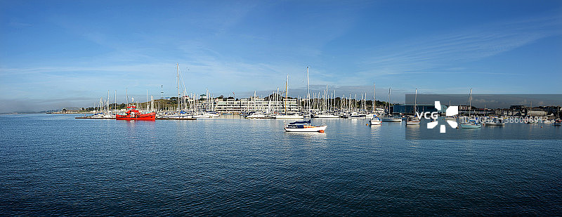英国，普利茅斯风景。图片素材