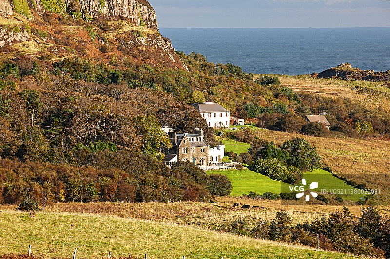 英国，苏格兰，天堂岛自然风景。图片素材