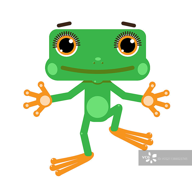 小绿青蛙图片素材