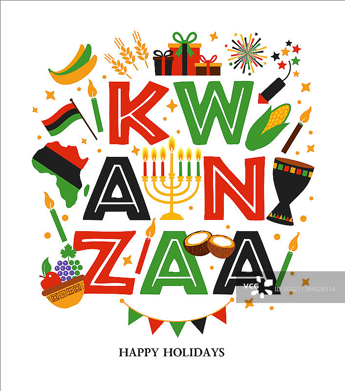 非洲宽扎节假日图片素材