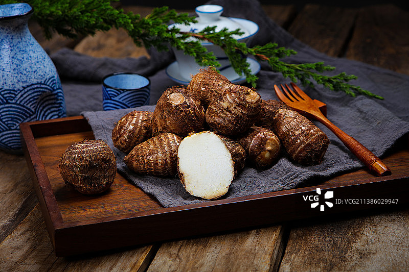 少量芋头图片素材