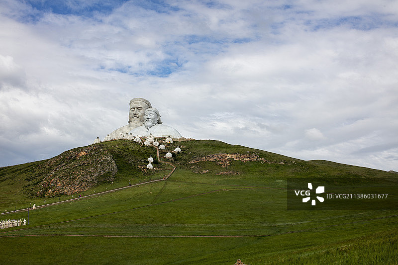 可汗山图片素材