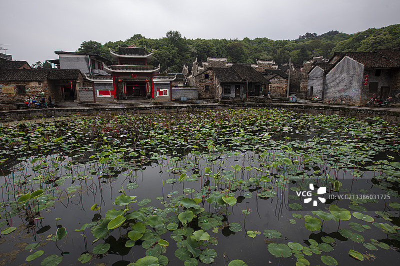 板梁古村图片素材