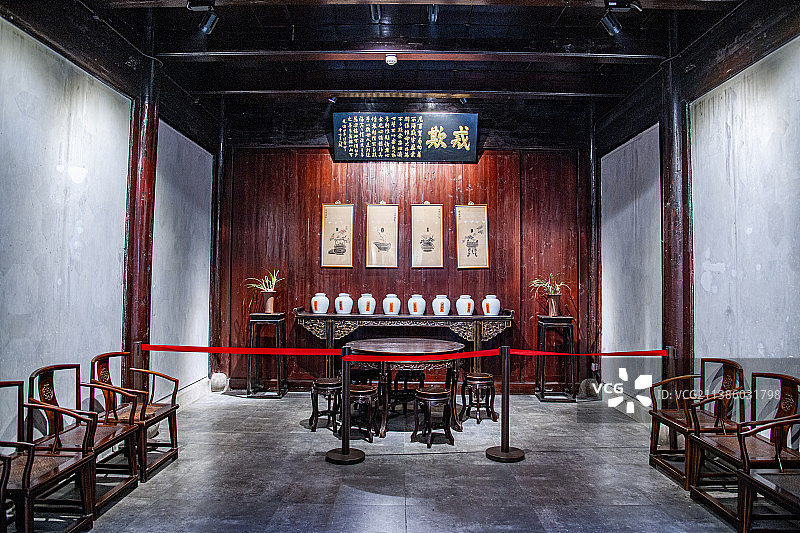 浙江宁波市江北区慈城古镇·药商博物馆图片素材