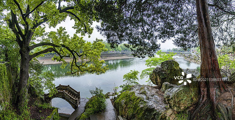 浙江省宁波市奉化区溪口蒋氏故居小洋房剡溪畔图片素材