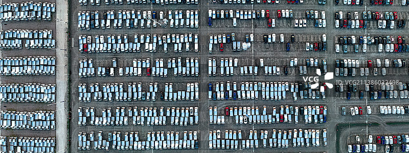 重庆新车停车场图片素材