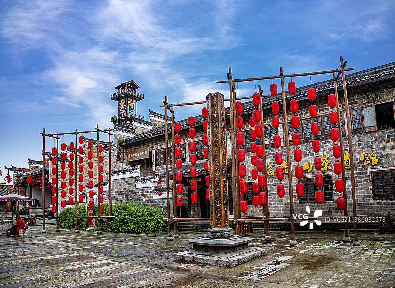 江西省鹰潭市龙虎山上清古镇图片素材