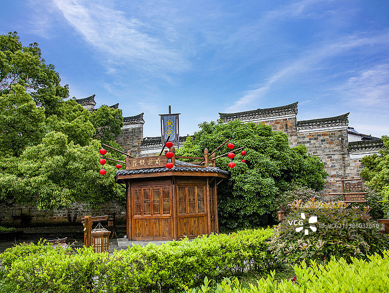 江西省鹰潭市龙虎山上清古镇图片素材