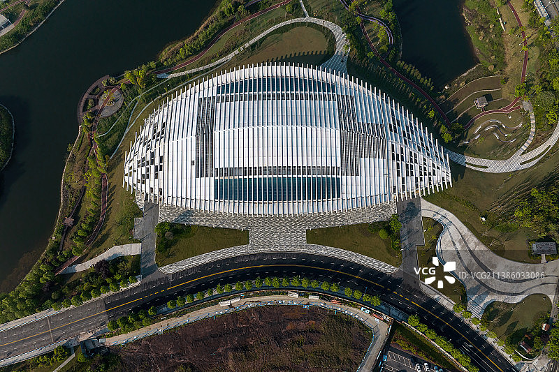 重庆城市风光-礼嘉智慧公园图片素材