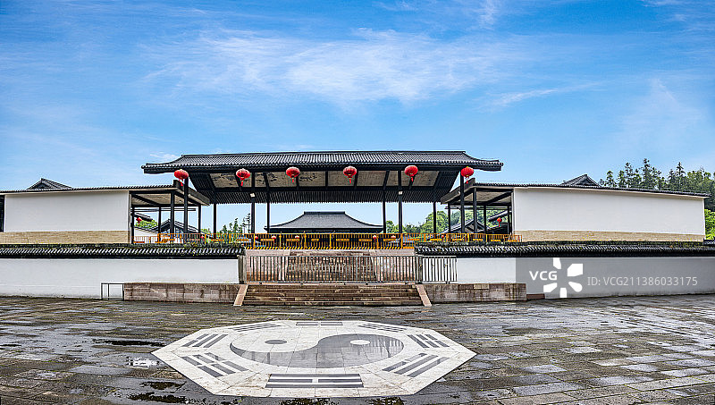 江西省鹰潭市龙虎山大上清宫图片素材