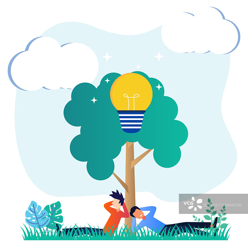 心理关怀卡通形象图片素材