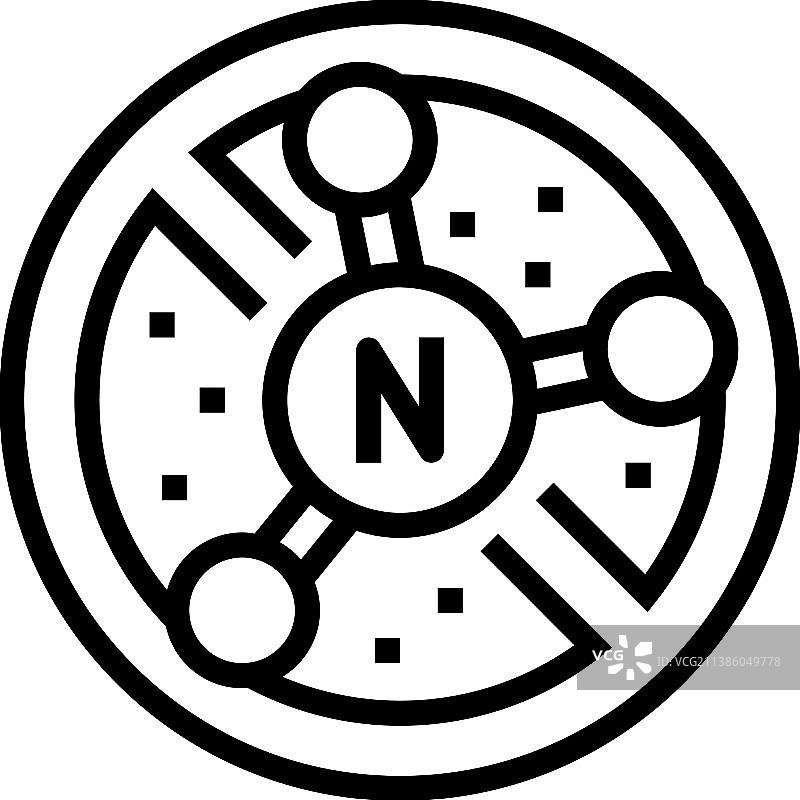 无硝酸盐化妆品系列图标图片素材