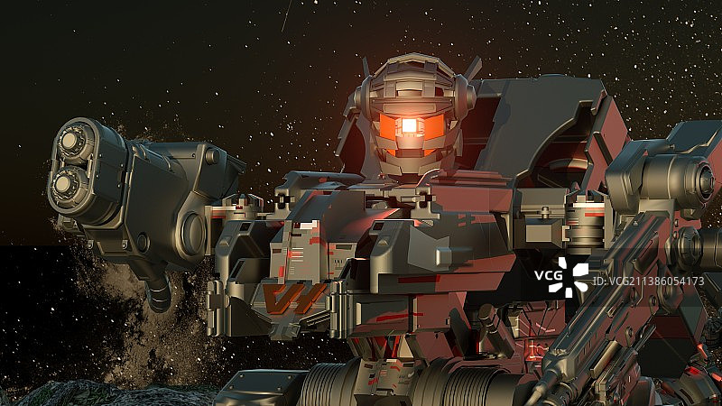 太空机甲人图片素材