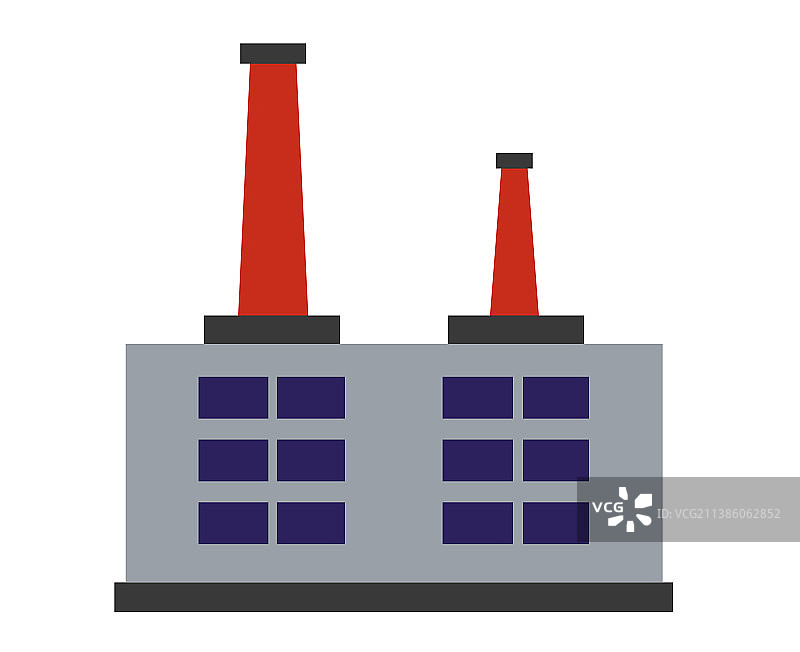 工业工厂城市建筑站图片素材
