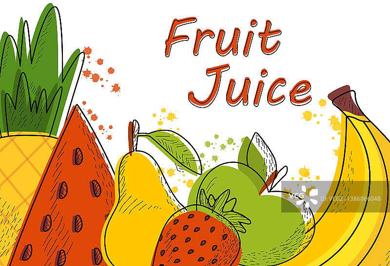 果汁banner图片素材