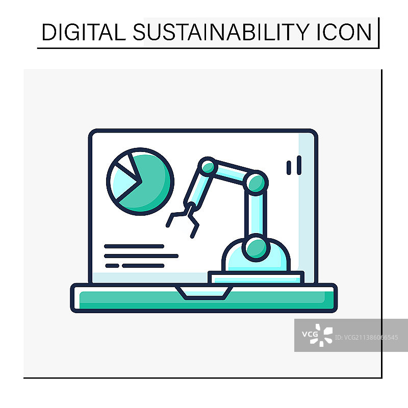 现代科技彩色图标图片素材