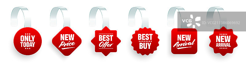 超市促销摇摆器图片素材