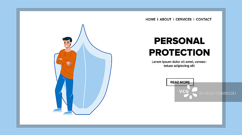 人身安全保护服务图片素材