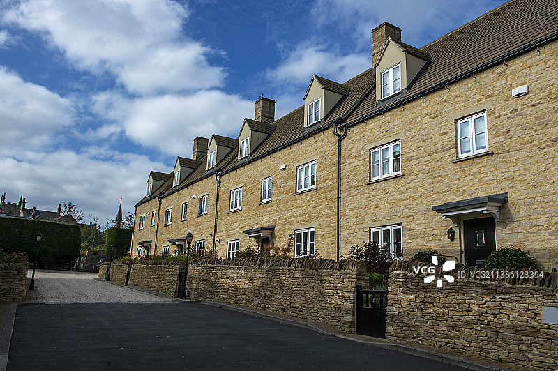 英国 ，切尔腾娜姆，浪漫之路风景。图片素材