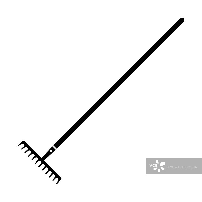 花园耙图标图片素材