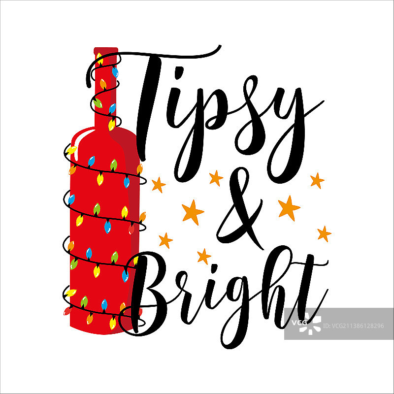 微醺的快乐——有趣的葡萄酒瓶标语图片素材