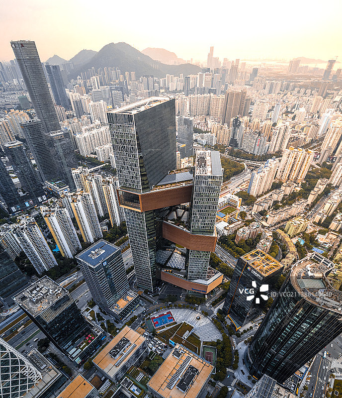 航拍鹅城图片素材