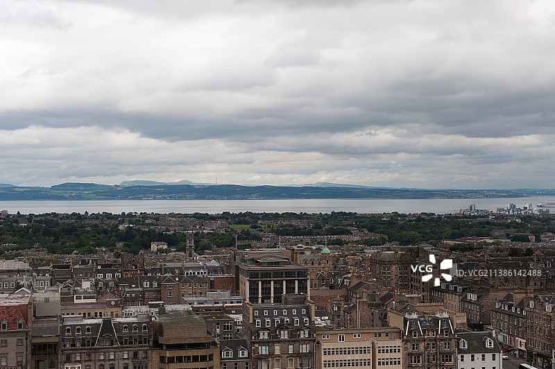 高视角下的英伦城市风光图片素材