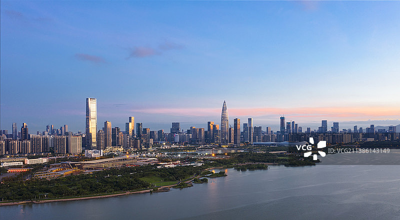 深圳的大湾区图片素材