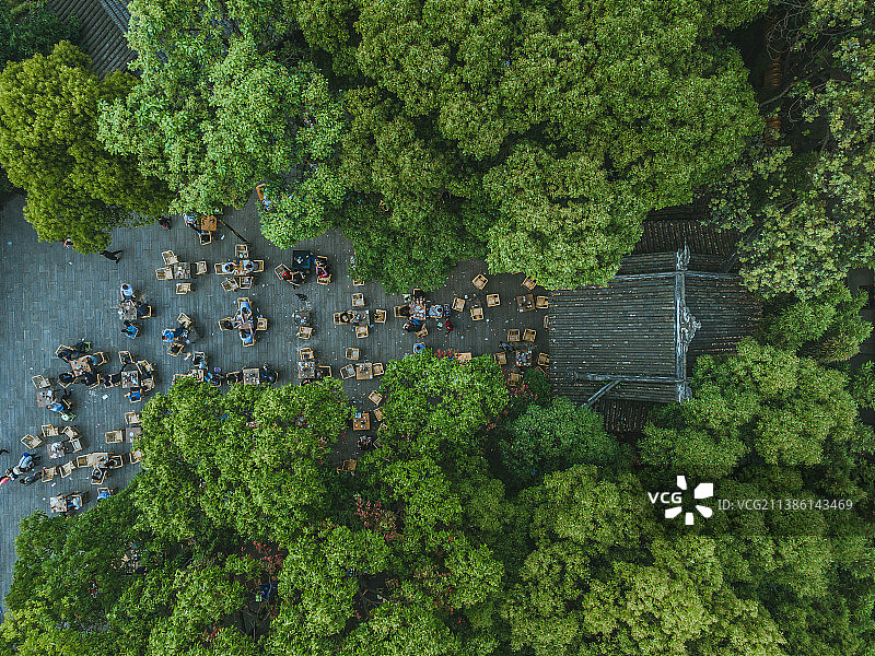 茶馆是小成都，成都是个大茶馆图片素材