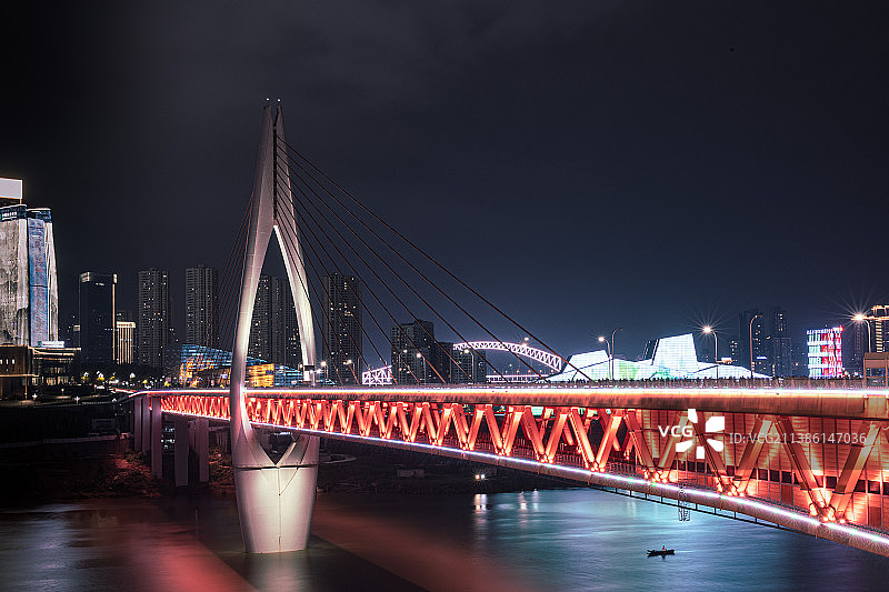 嘉陵江大桥图片素材