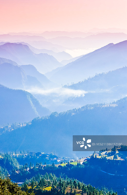 苗岭峡谷图片素材