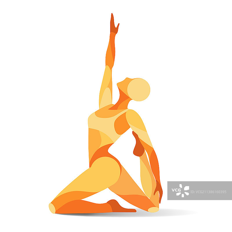 瑜伽体式、体操和杂技图片素材