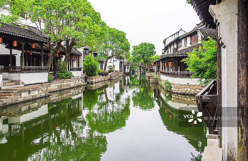 黎里古镇 江南水乡 水乡风光 古镇 江南古镇 烟雨蒙蒙图片素材