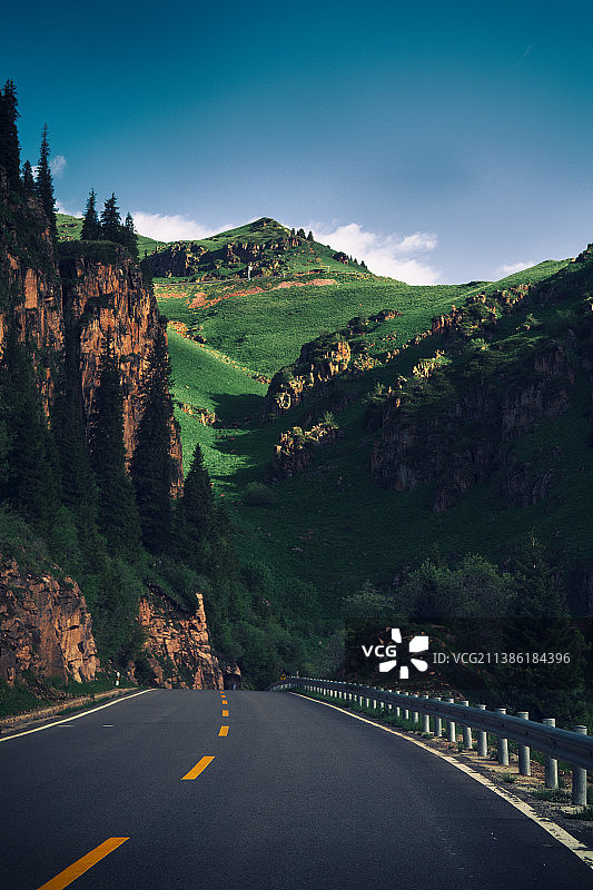新疆独库公路图片素材