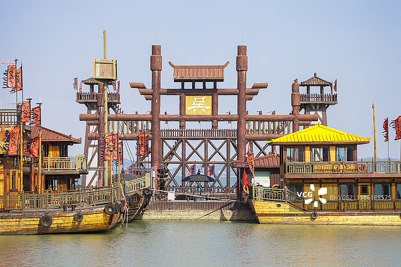 央视影视基地——三国城图片素材