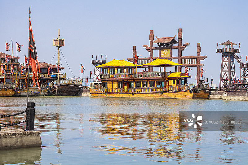 央视影视基地——三国城图片素材