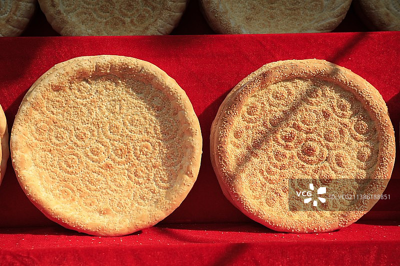 新疆的馕饼图片素材