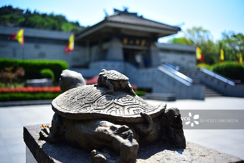 江苏徐州龟山汉墓图片素材