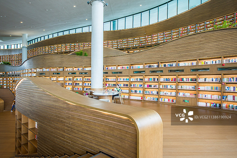 天府人文艺术图书馆图片素材