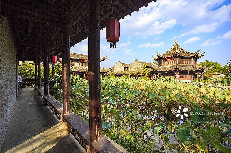 梁祝文化公园图片素材