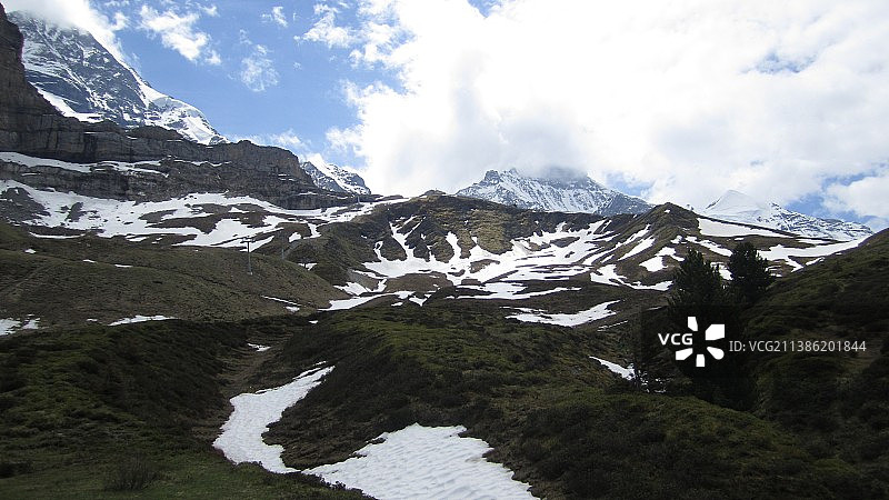 瑞士的六月风华图片素材