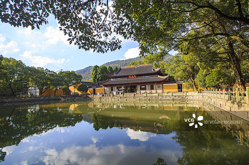 阿育王寺图片素材