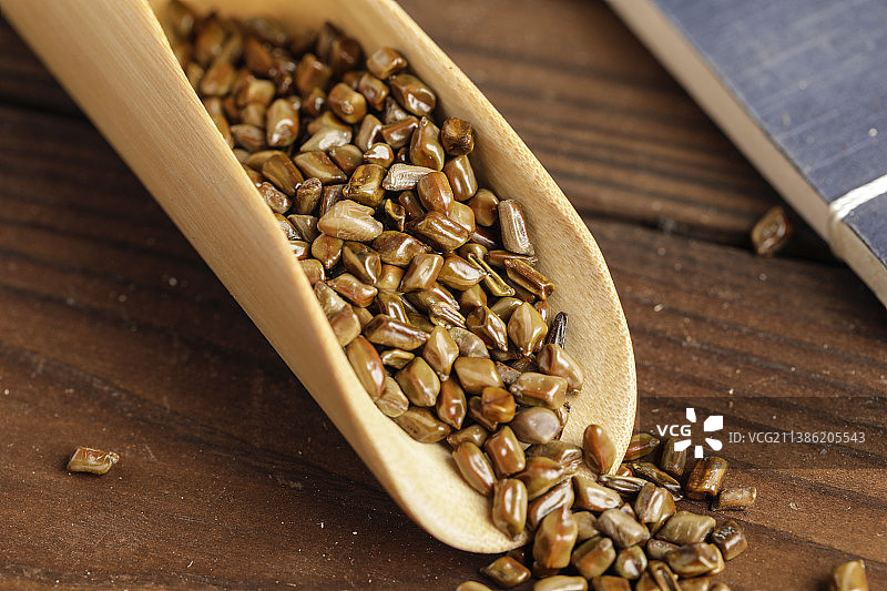 中华传统药材决明子图片素材